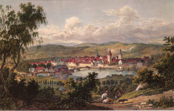 Hameln, Ansicht von Ludwig Schütze