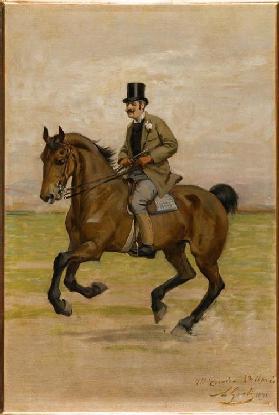 Vittorio Matteo Corcos zu Pferde 1891