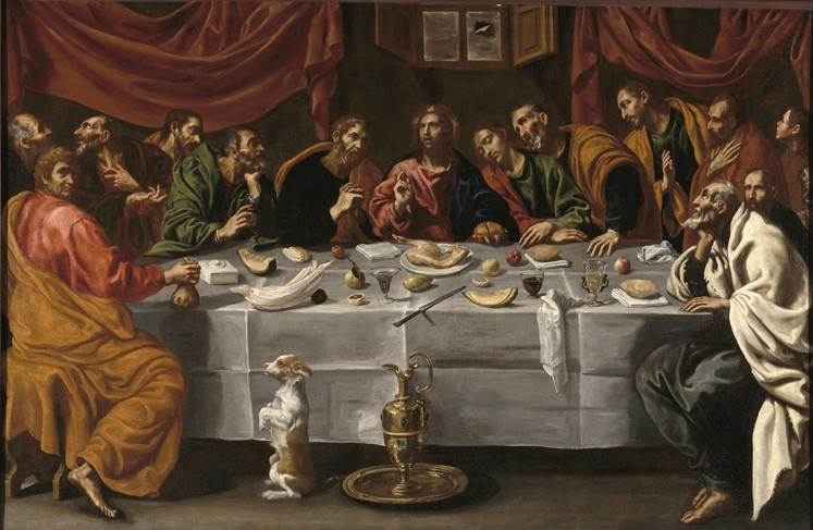 Das letzte Abendmahl von Luis Tristan de Escamilla