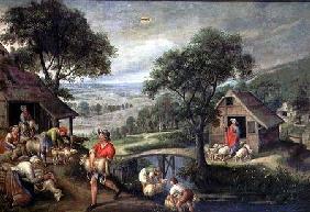 Parable of the Good Shepherd c.1580-90