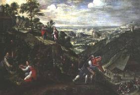 Parable of the Labourers in the Vineyard c.1580-90
