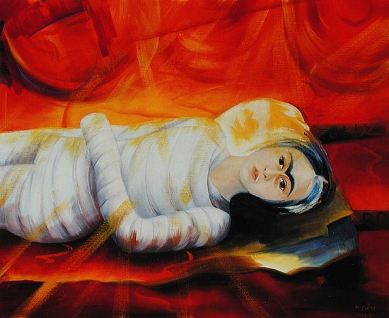 Chrysalis, 2003 (oil on canvas)  von Magdolna  Ban