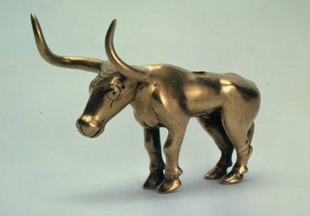 Figure of a bull, from the  burial mound of the Northern Caucasus von Maikop