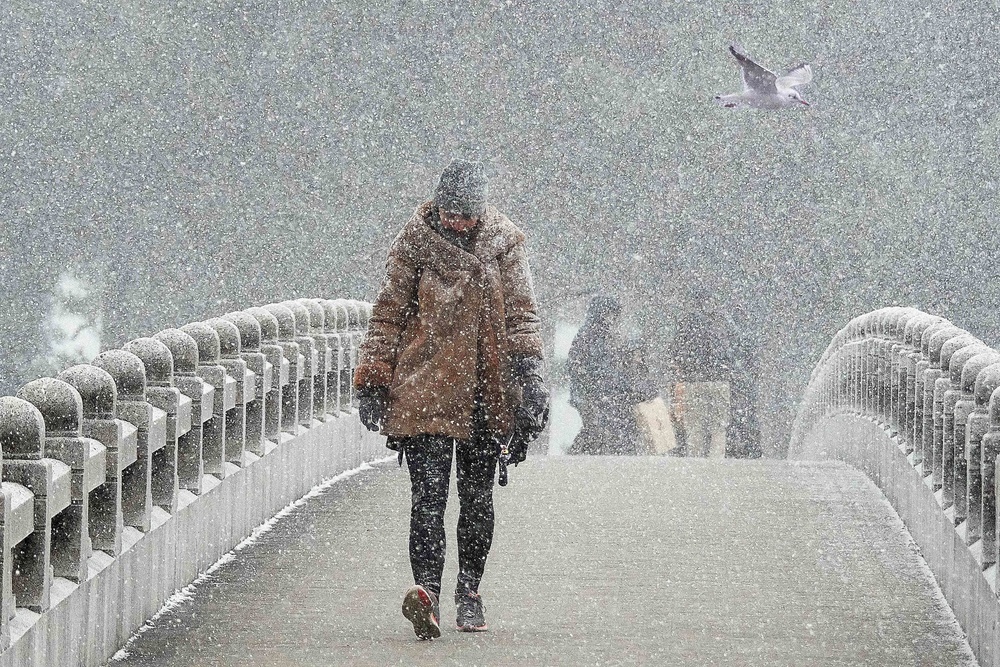 Schneesturmbrücke von Makoto Hamasaki