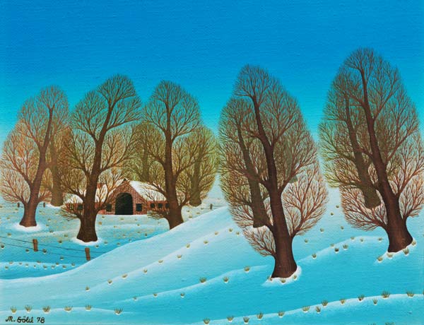 Winter Landscape von  Manfred Sohl