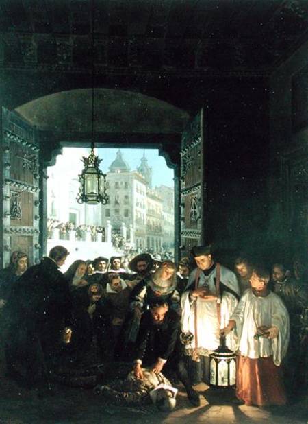 The Murder of the Conde of Villamediana (1582-1622) von Manuel Castellano