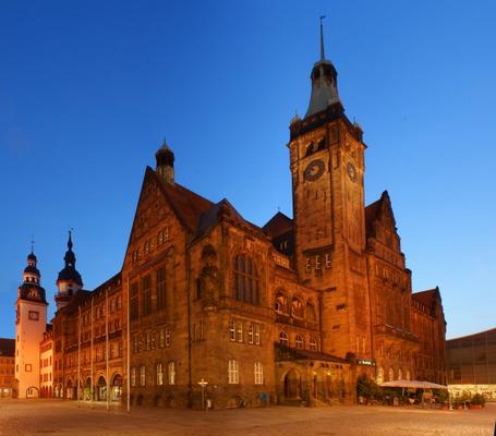 Rathaus Chemnitz von Manuel Lesch