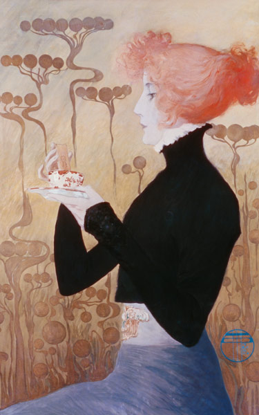 Portrait of Sarah Bernhardt von Manuel Orazi