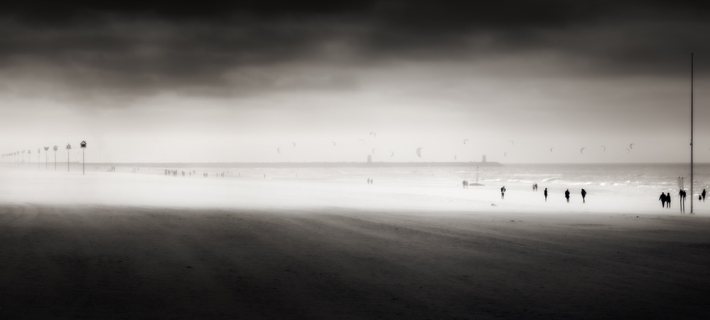 Windiger Strand von Marc Huybrighs