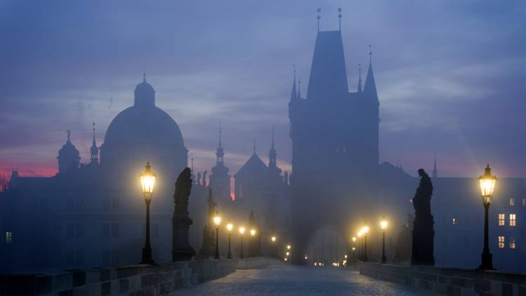 Prague is awakening von Marcel Rebro