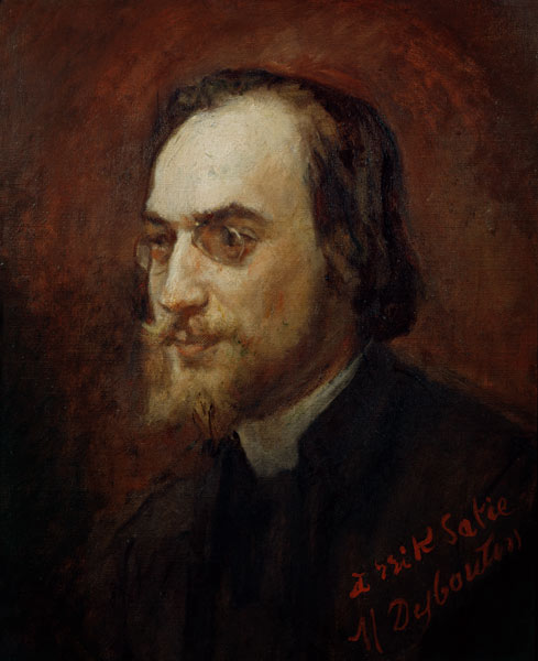 Erik Satie (1866-1925) von Marcellin Gilbert Desboutin