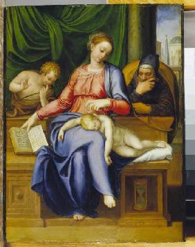 Maria mit dem Kind, dem hl. Joseph und dem Johannesknaben 1563