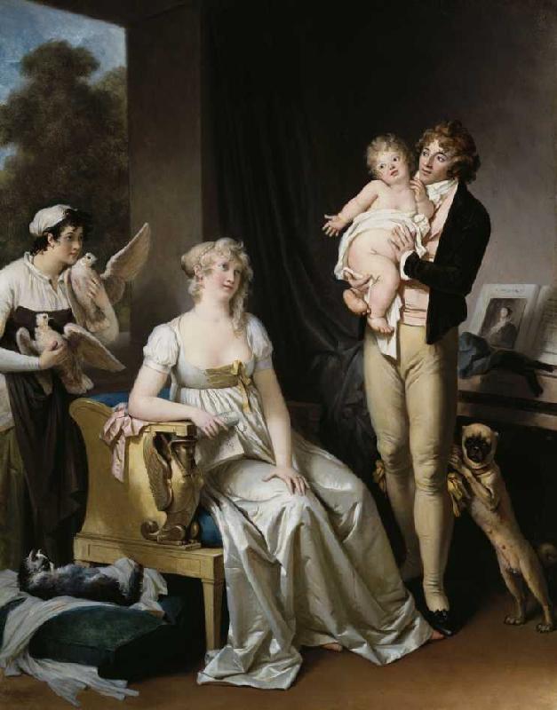 Die glückliche Familie. von Marguerite Gérard