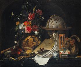 Vanitas-Stillleben 1668