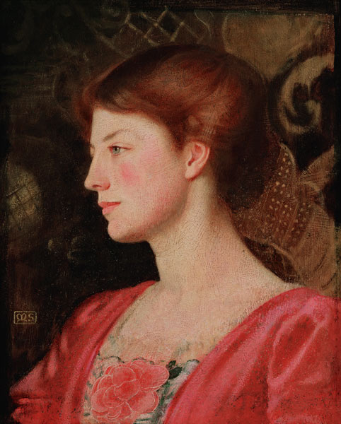 Portrait of Lady Irene Stokes (nee Ionides) von Marianne Stokes