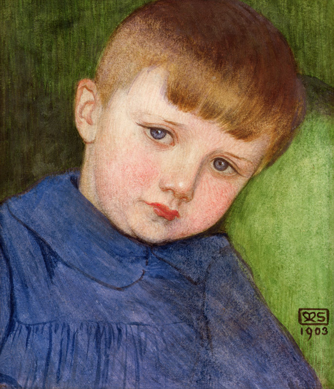 Portrait of Anthony Stokes, 1903 von Marianne Stokes