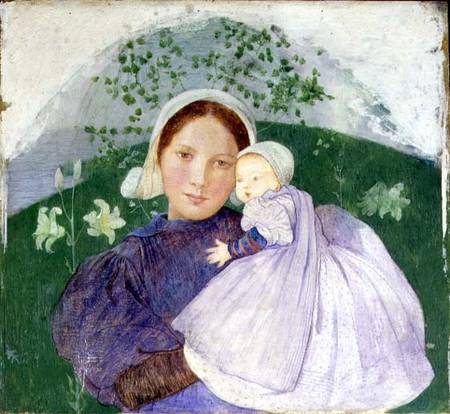 Mother and Child von Marianne Stokes