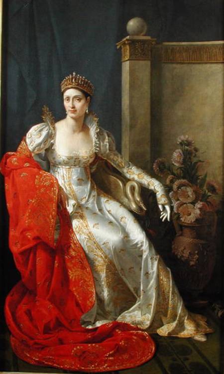 Elisa Bonaparte (1777-1820) Princess Bacciochi von Marie Guilhelmine Benoist
