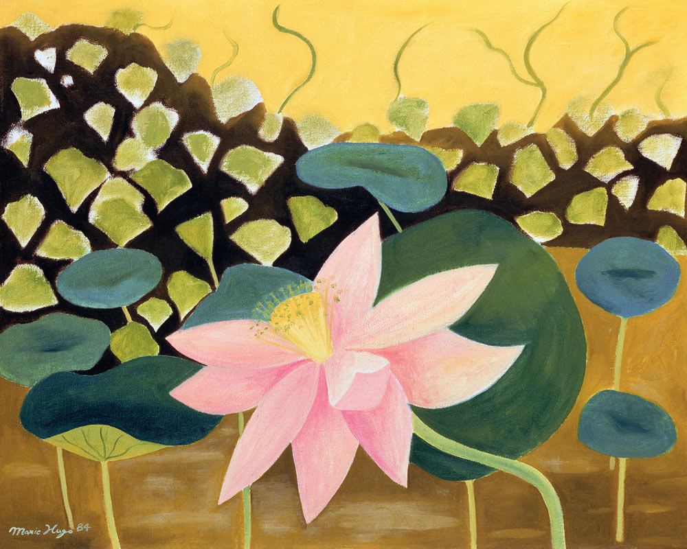 Lotus Flower von Marie  Hugo