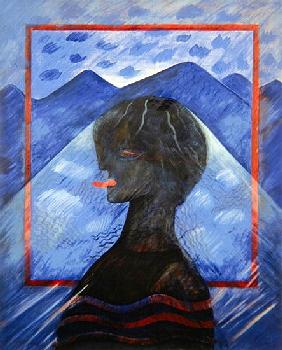 La Communion de Zoe, 1989 (oil on canvas) 