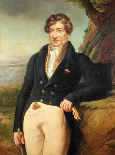 Portrait of the French Zoologist and Paleontologist Georges Cuvier (1769-1832) von Marie Nicolas Ponce-Camus
