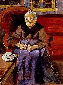 Bildnis einer alten Frau. 1912
