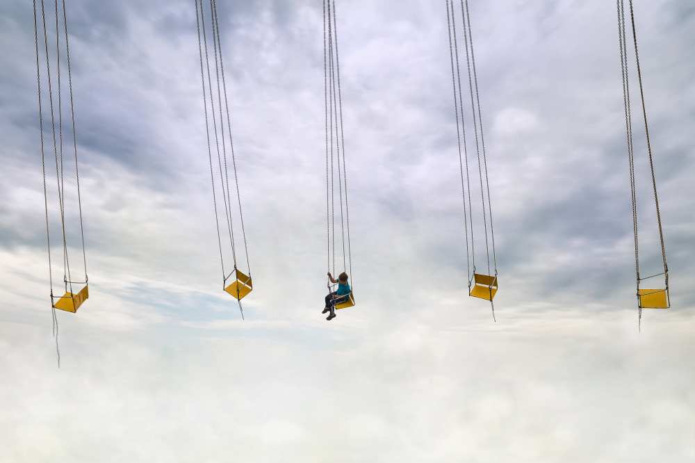 Up in the air! von Marius Cinteza