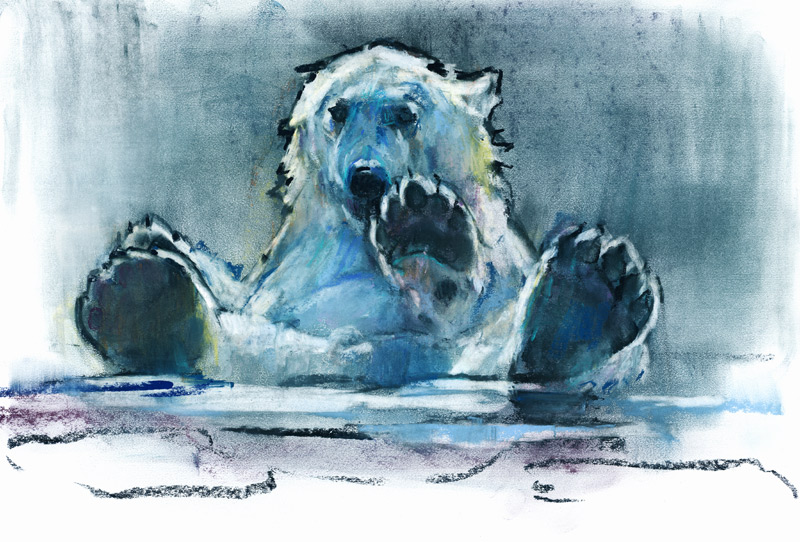 Ice Bath von Mark  Adlington