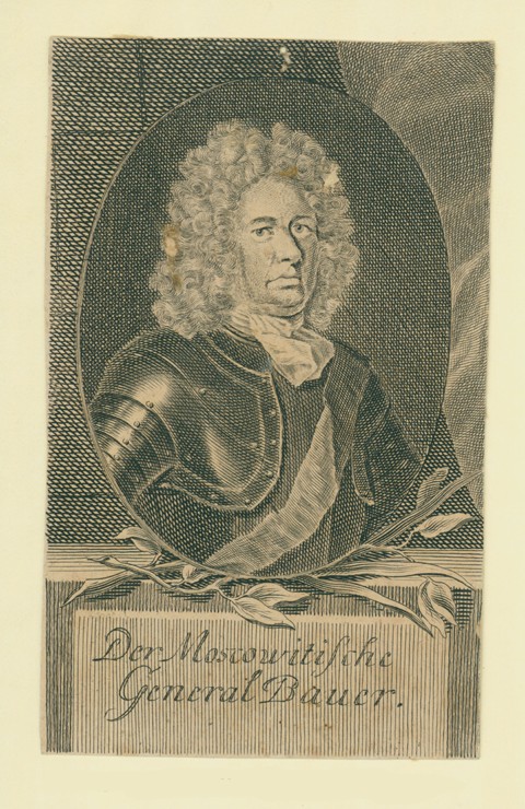 Christian Felix Bauer (1667-1717) von Martin Bernigeroth