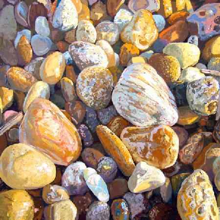 Beach Pebbles 2007