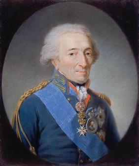 Porträt von Graf Nikolai Iwanowitsch Saltykow (1736-1816) 1807