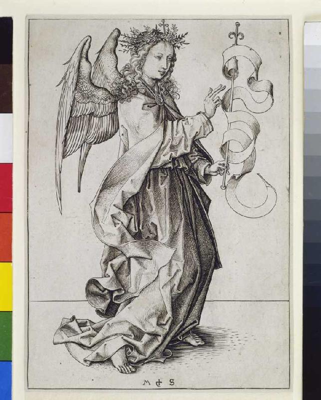 Der Engel der Verkündigung von Martin Schongauer