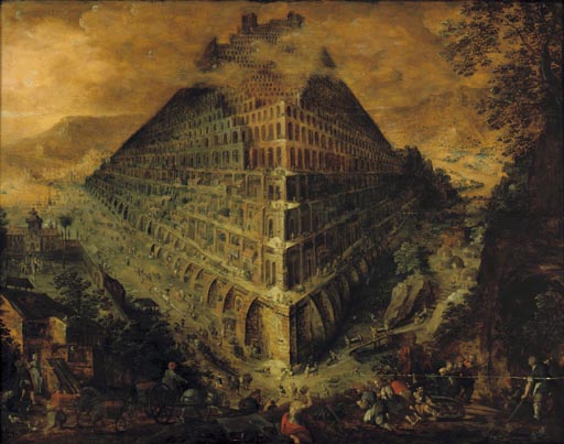 Der Turmbau zu Babel von Martin van Valckenborch
