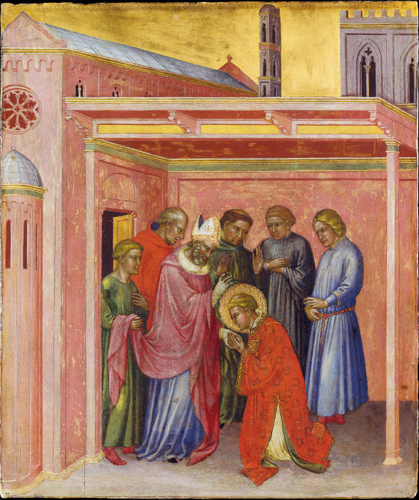 Diakonsweihe von Martino di Bartolomeo