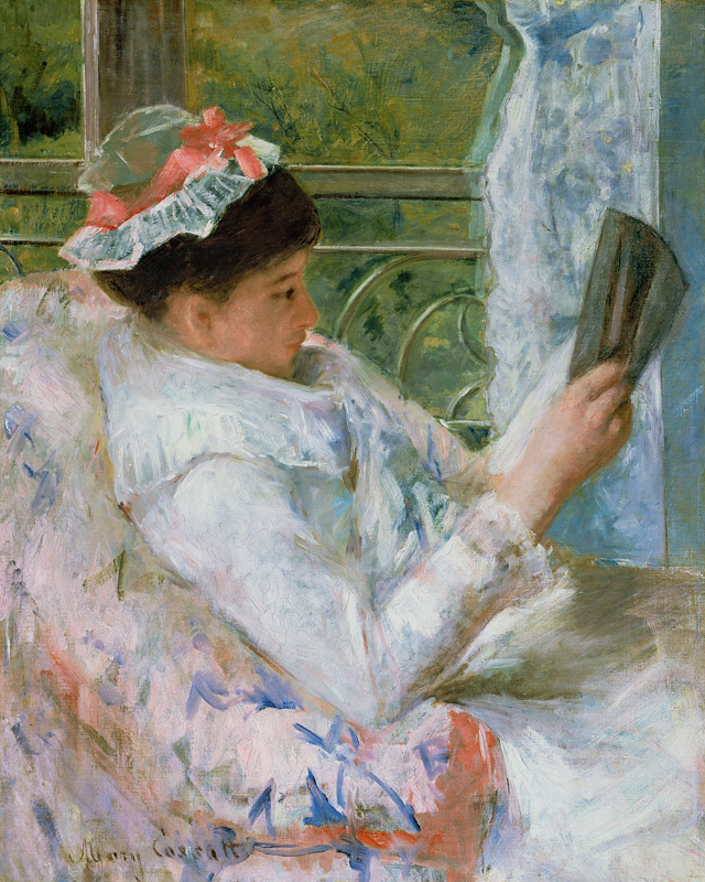The Reader (Lydia Cassatt) von Mary Stevenson Cassatt