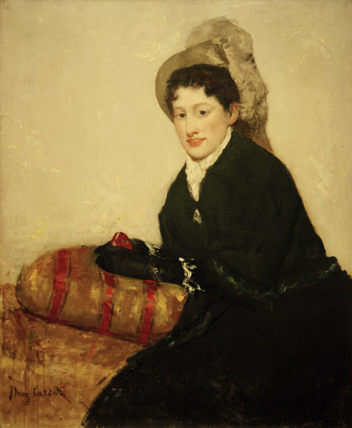 Cassatt / Portrait of Madame X / 1878 von Mary Stevenson Cassatt