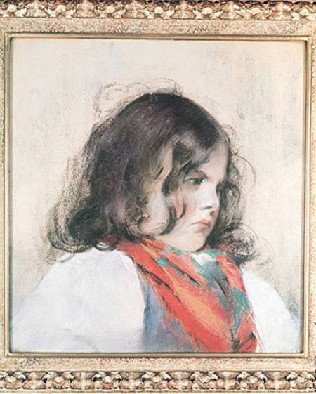 Head of a Child von Mary Stevenson Cassatt