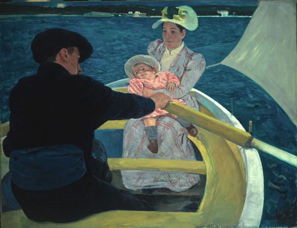 Mary Cassat / The Boating Party / c1893 von Mary Stevenson Cassatt