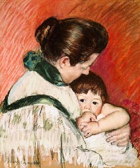 Mutter und Kind (Thomas, der Daumenlutscher) 1893