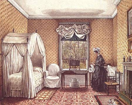 Bedroom at Langton Hall von Mary Ellen Best