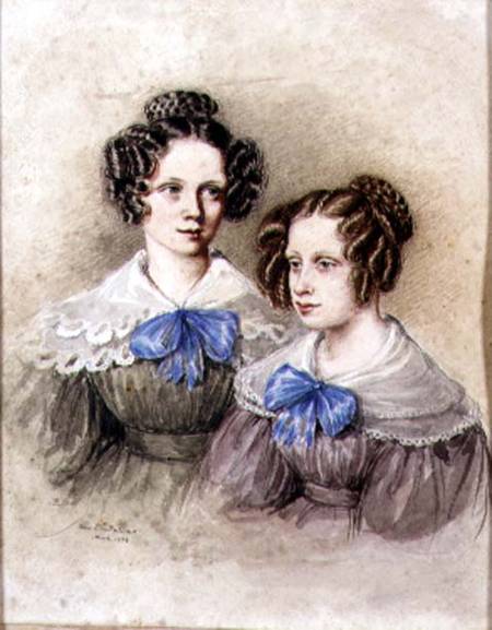 Portrait of the Wake Sisters von Mary Ellen Best