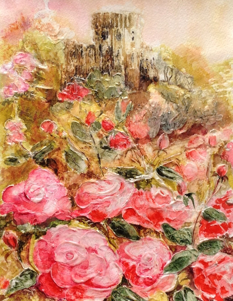 Roses in Windsor gardens von Mary Smith