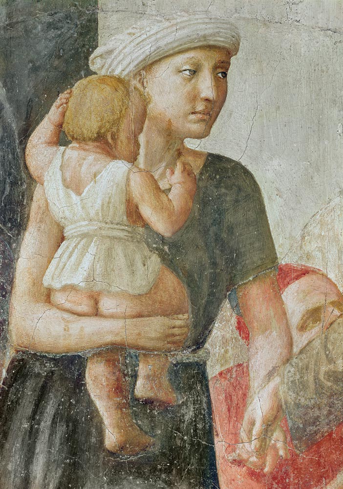 Petrus verteilt Güter von Masaccio