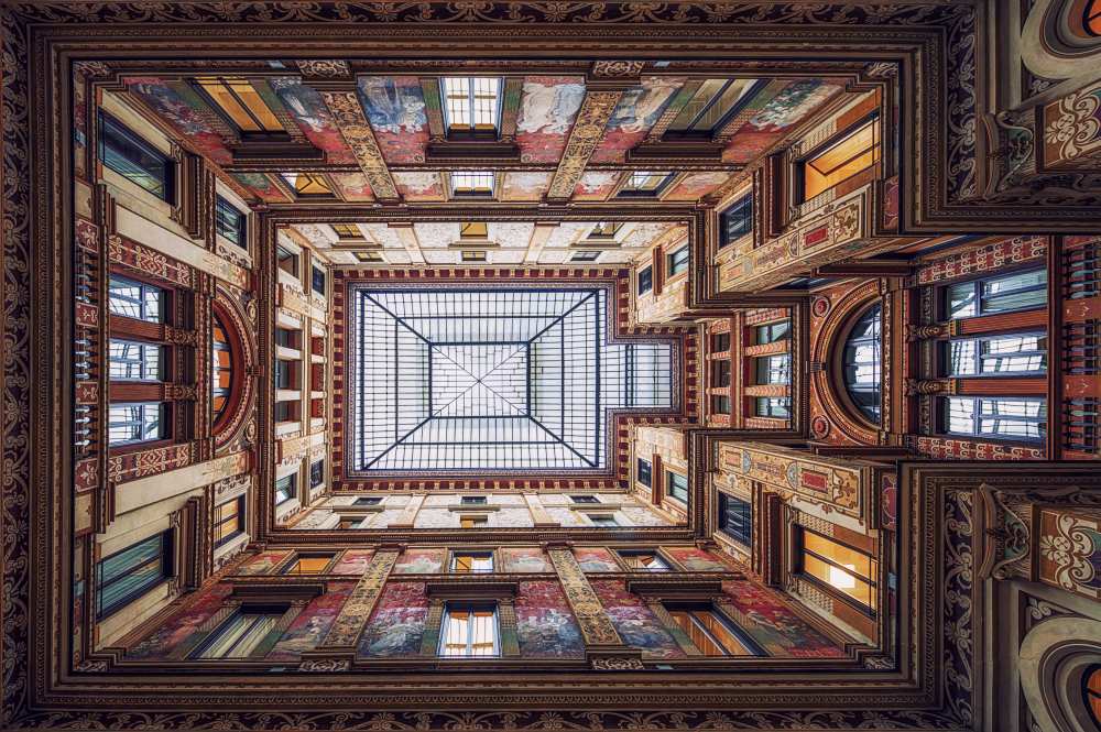 Galleria Sciarra, Rome. von Massimo Cuomo
