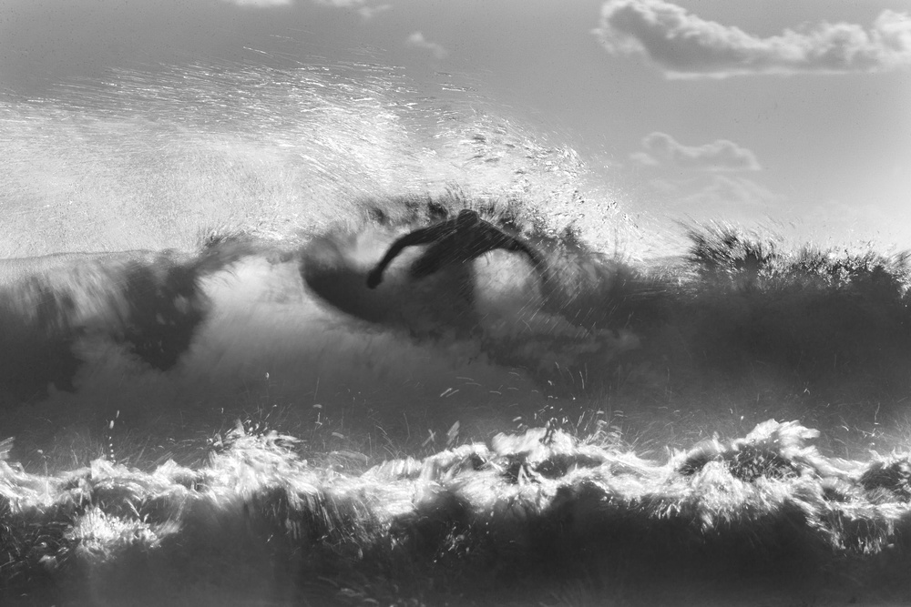 Surfen am Himmel von Massimo Mei