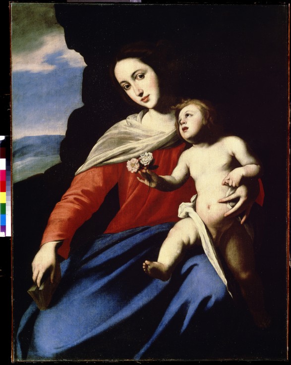 Madonna mit dem Kinde von Massimo Stanzione