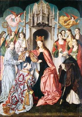 Presentation of the Chasuble to St. Ildefonso