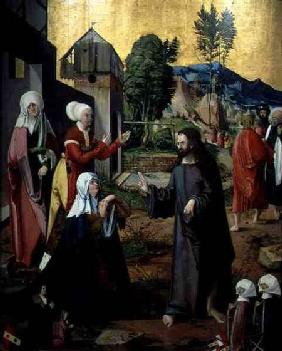 Altarpiece depicting Christ Leaving the Holy Women 1506