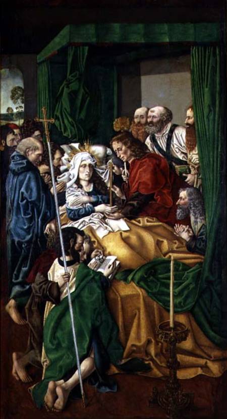 Death of the Virgin von Master of Sisla