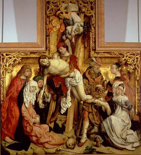 The Descent from the Cross von Master of St. Bartholemew